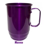Caneca de Alumínio colorida 600 ml Personalizada - Mínimo 30 - Imagem 5