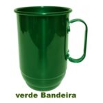 Caneca de Alumínio colorida 600 ml Personalizada - Mínimo 30