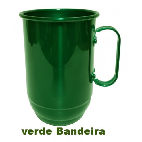 Caneca de Alumínio colorida 600 ml Personalizada - Mínimo 30