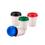 Copo Fibra de Arroz 350ml Personalizado - Mínimo 100