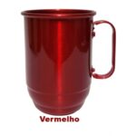 Caneca de Alumínio colorida 600 ml Personalizada - Mínimo 30 - Imagem 7