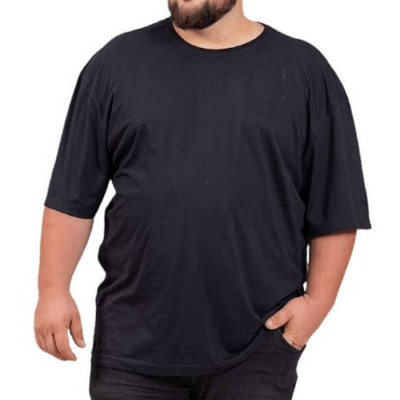 Camiseta de Algodão Personalizada  – Tamanhos G1 ao G3