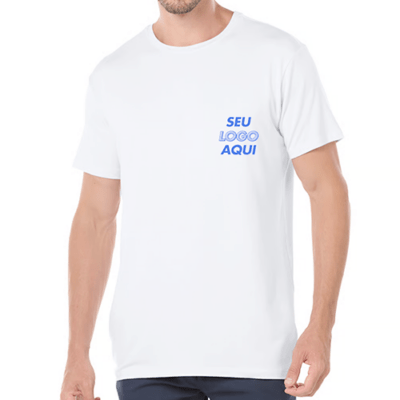 Camiseta Tech Modal Masculino Personalizada com Logo