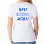 Camiseta PV/Malha Fria Feminino Personalizada com Logo - Imagem 2