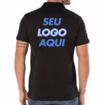 Camiseta Polo Piquet Masculina Personalizada com Logo - Imagem 2