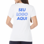 Camiseta Feminina de Algodão Personalizada com Logo - Imagem 2