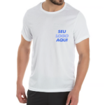 Camiseta Dry Fit  Proteção UV Masculino Personalizada com Logo